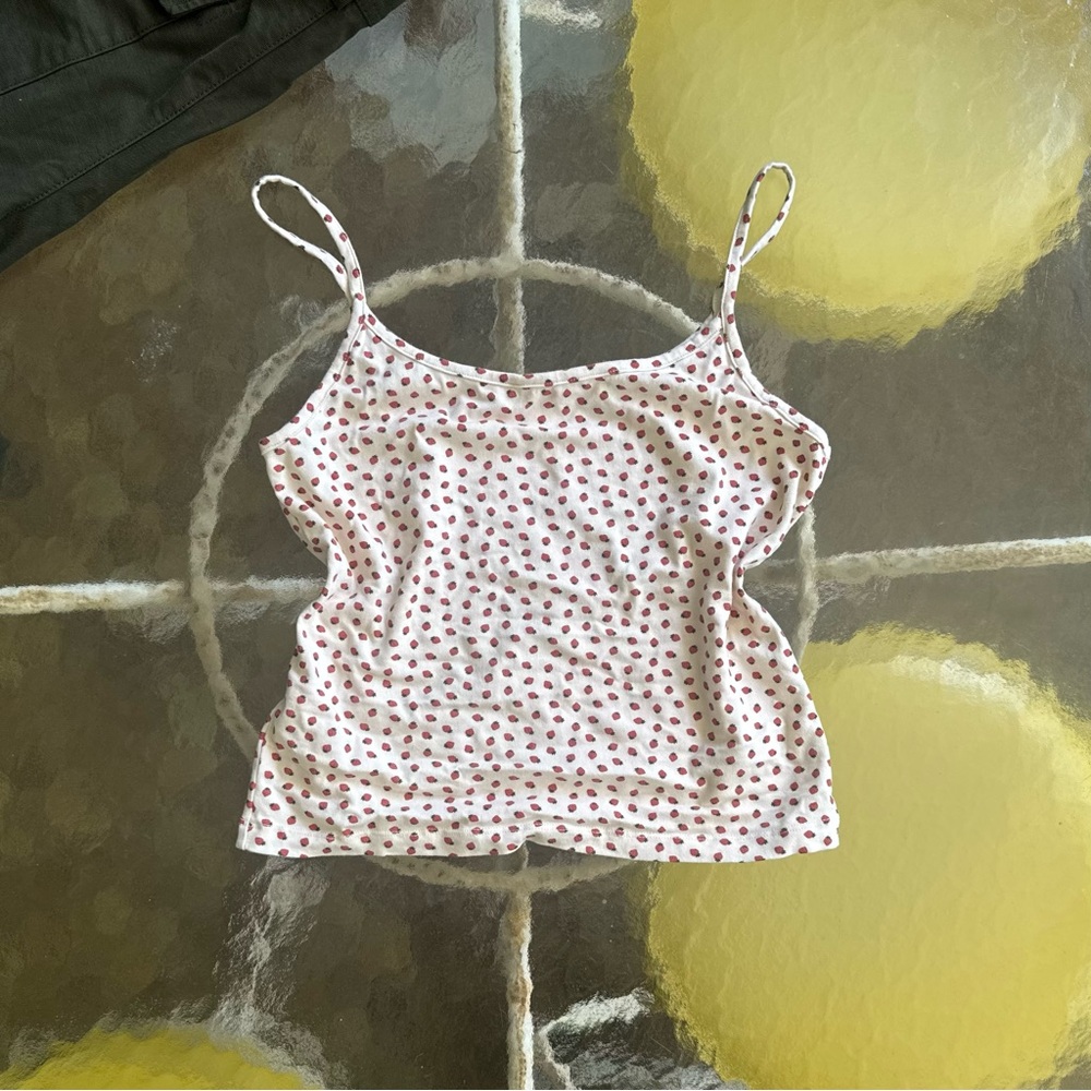 Brandy Melville Strawberry Tank Top